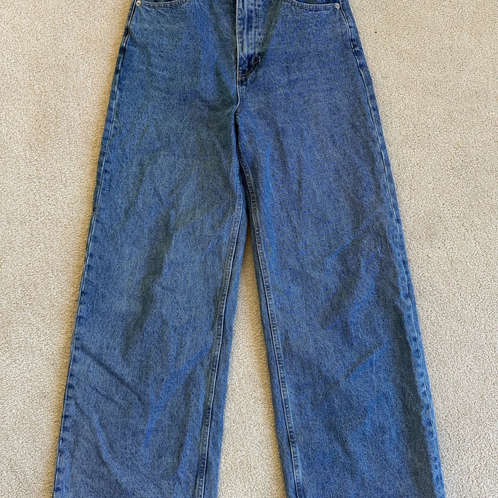 Ghanda wide leg Blue Denim Jeans